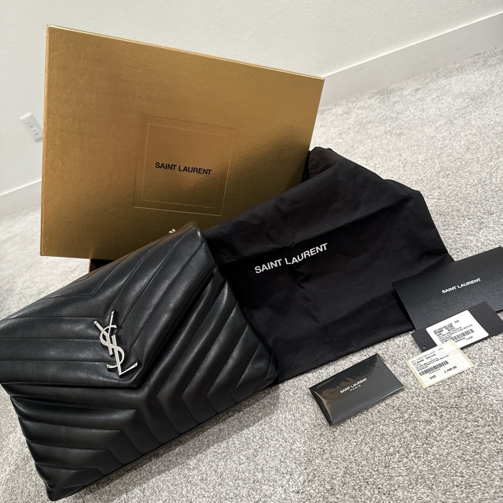 Saint Laurent Black Shoulder Bag